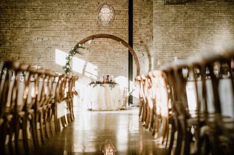 Cross Back Wood Chair - Image 8