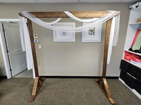 Rustic Wooden Arch - Image 2