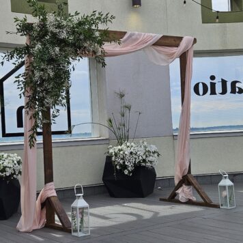 Rustic Wooden Arch